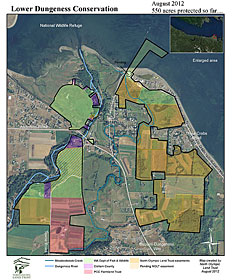 The Lower Dungeness Vally fields