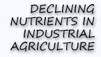 Declining Nutrients in Industrial Agriculture